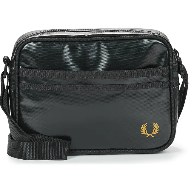 Fred Perry Tonal Mini Shoulder Bag zwart