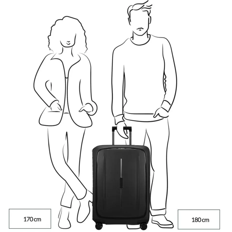 Samsonite Essens koffer 69 cm antraciet, foto 5