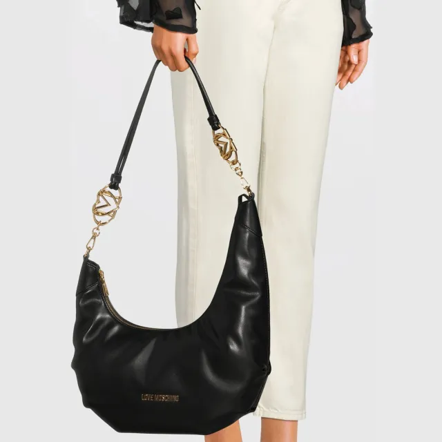 Love Moschino Jewel schoudertas zwart, foto 3