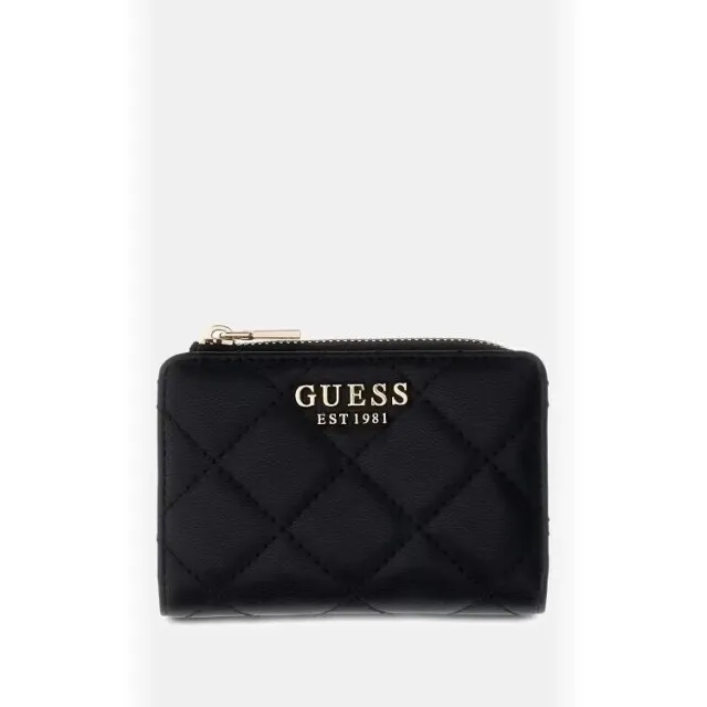 Guess Juliet SLG Zip Around portemonnee zwart