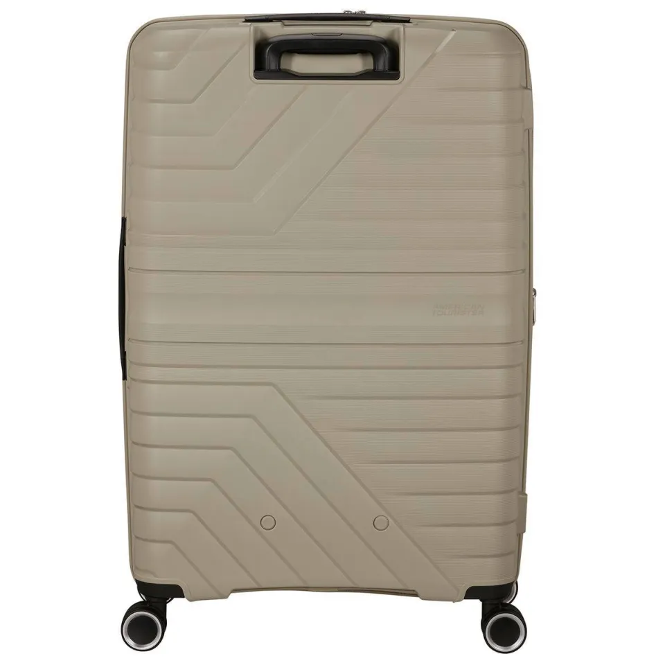 American Tourister Flytwist spinner 78 koffer zand, foto 6