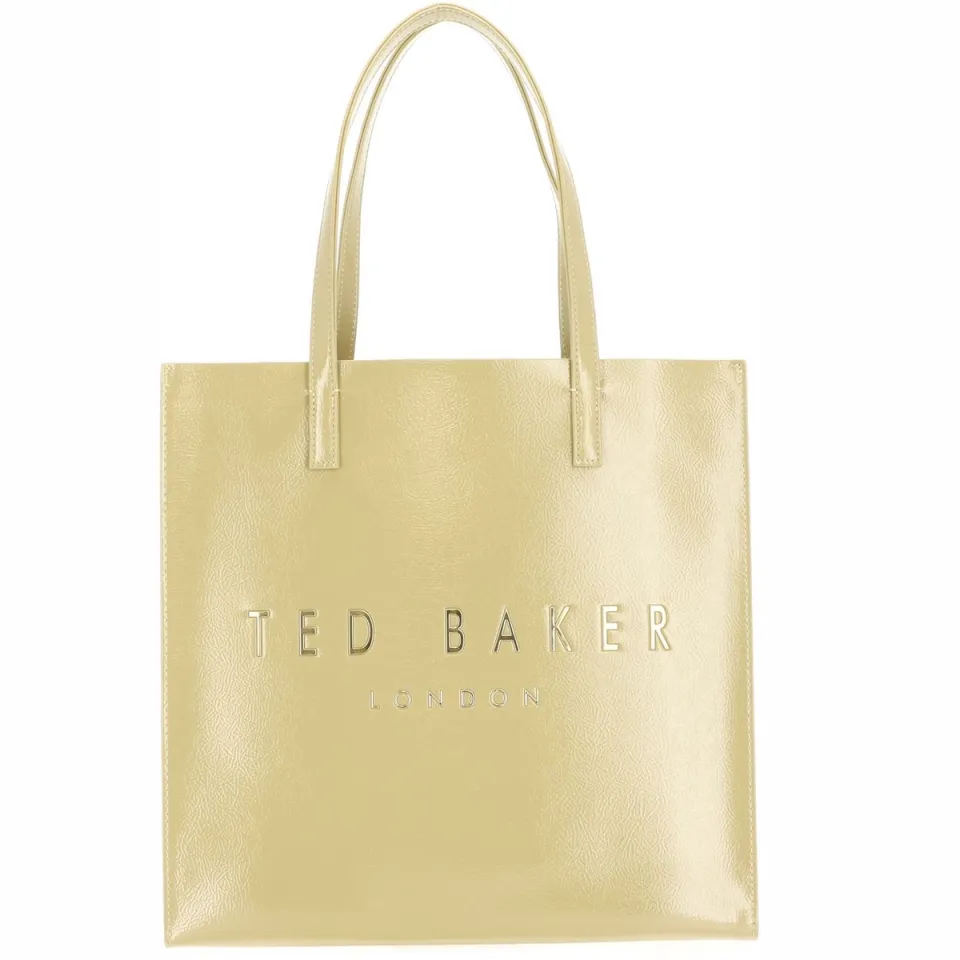Ted Baker Crinkon shopper geel