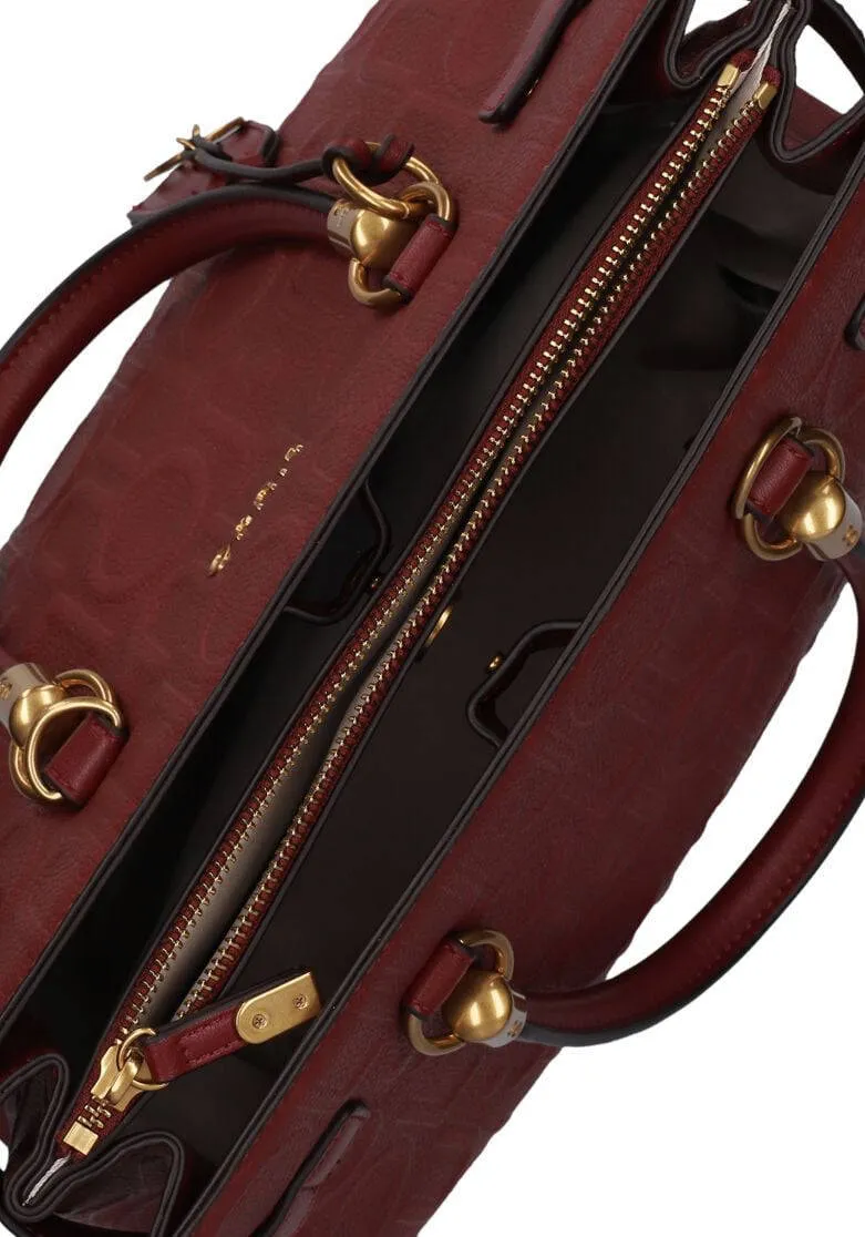 Liu Jo Manh shopper bordeaux, foto 4