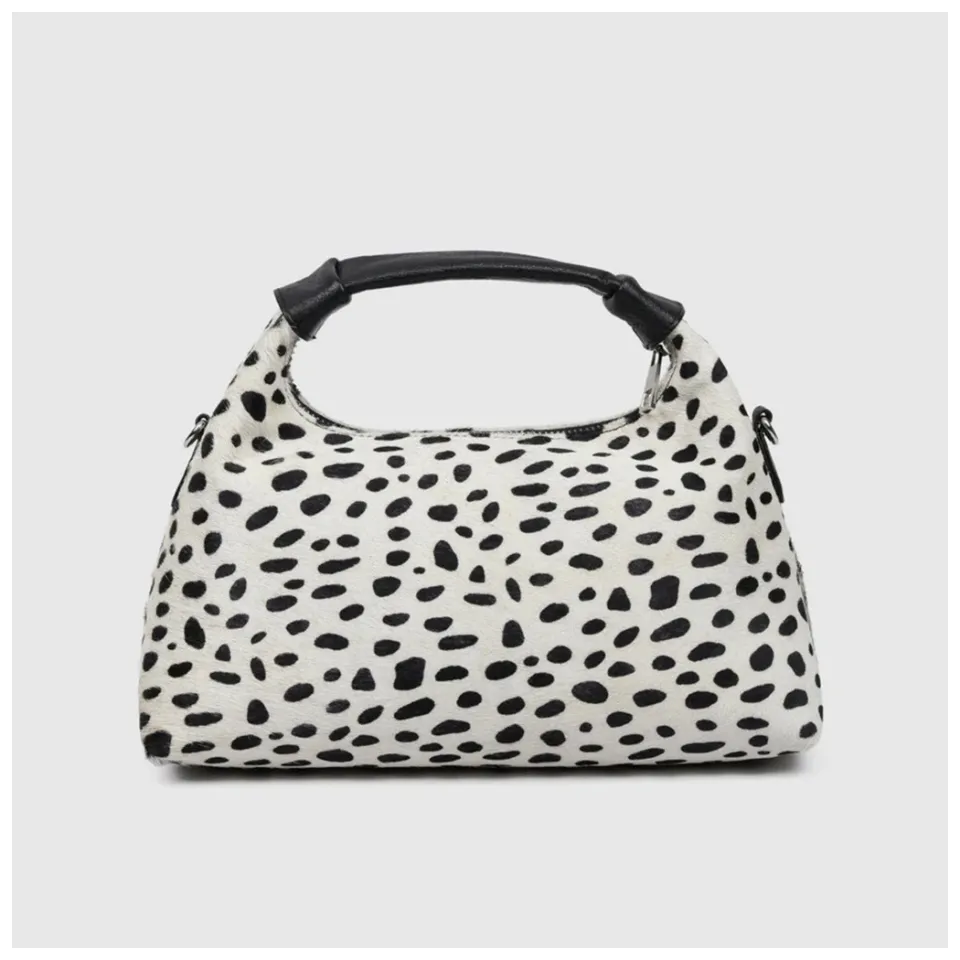 Nunoo Dandy Deluxe Spot handtas wit Multicolour