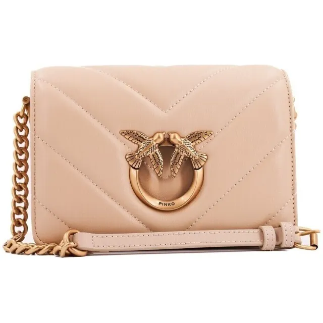 Pinko Tas Pinko Love One Mini Dc Sheep Beige