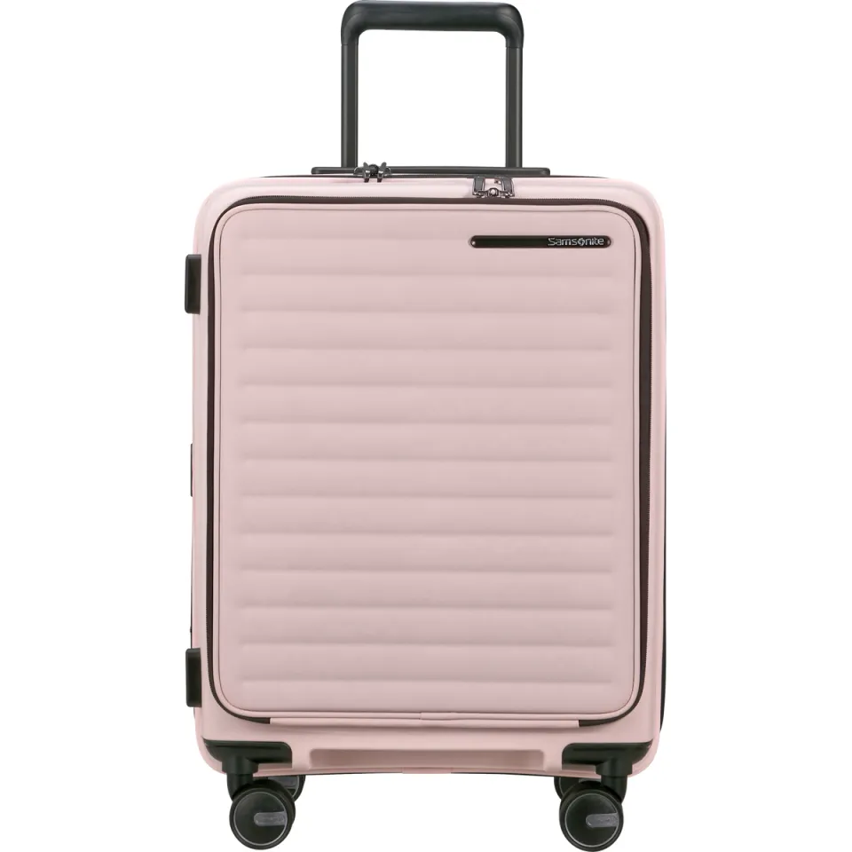 Samsonite Restackd Spinner 55 cm handbagagekoffer roze, foto 3