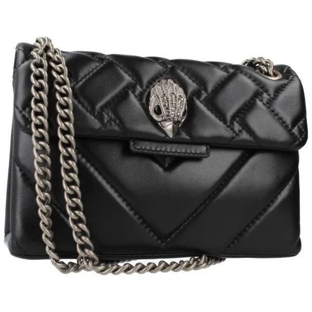 Kurt Geiger Tas Kurt Geiger London Leather Mini Kensington Zwart