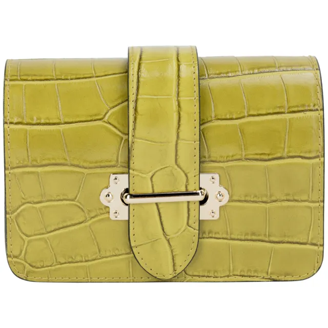 Usha clutch groen kalk