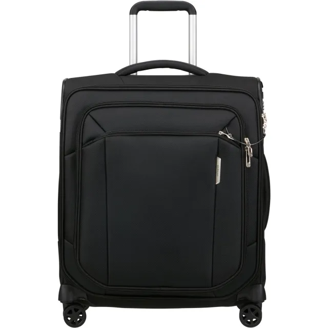 Samsonite Koffer - Respark spinner 56x45x25 cm Britisch Airways conform - Black - 2.7 kg