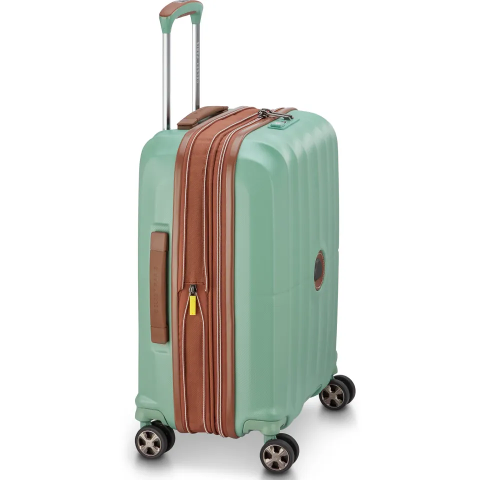 Delsey Carrousel 2 Slim handbagagekoffer saliegroen, foto 3