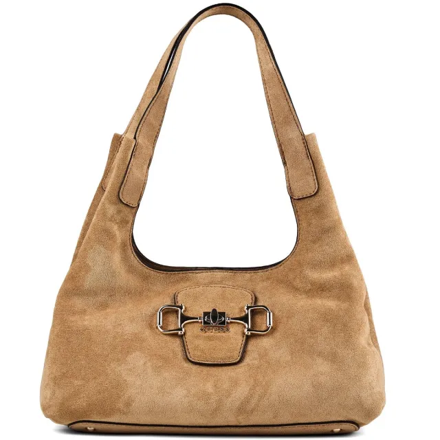 Guess Sunset Small Hobo - Schoudertas 33 cm (tan)