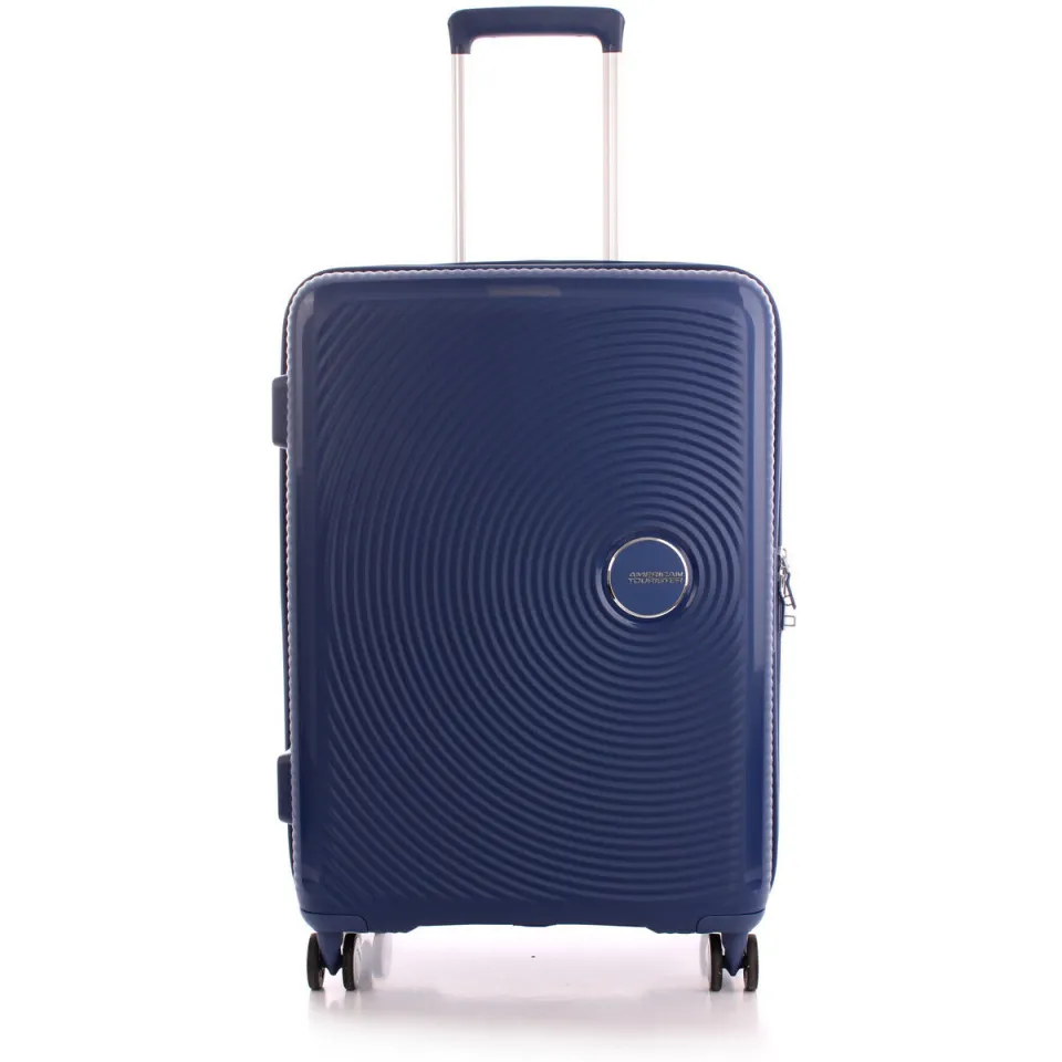 American Tourister Soundbox spinner koffer donkerblauw blauw, foto 2