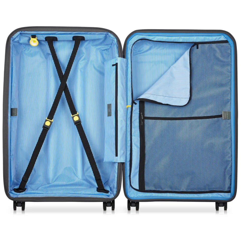 Delsey Lutece SE Spinner 81 cm trolley donkergrijs, foto 3