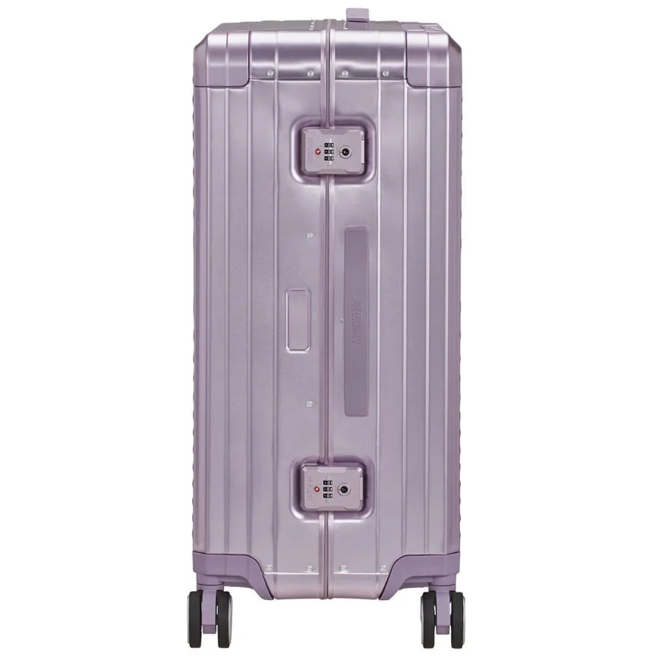 American Tourister Soundbox Alu Spinner trolley lila, foto 4
