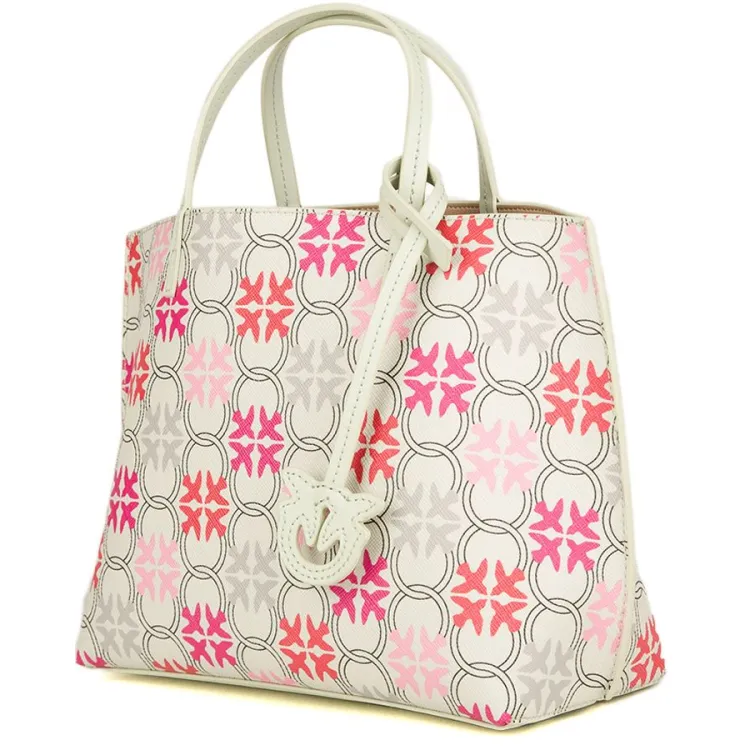 Pinko Carrie Shopper Classic wit, foto 2