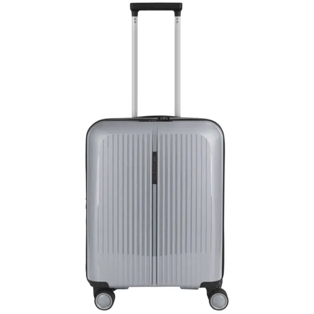 Gabol Brooklyn handbagage trolley 55 cm zilverkleurig