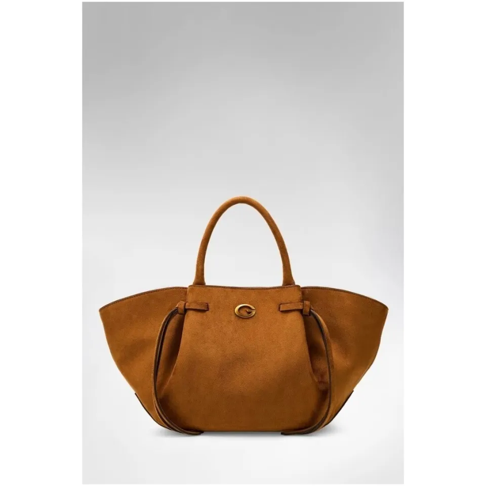 Guess Allegra Satchel handtas cognac, foto 2