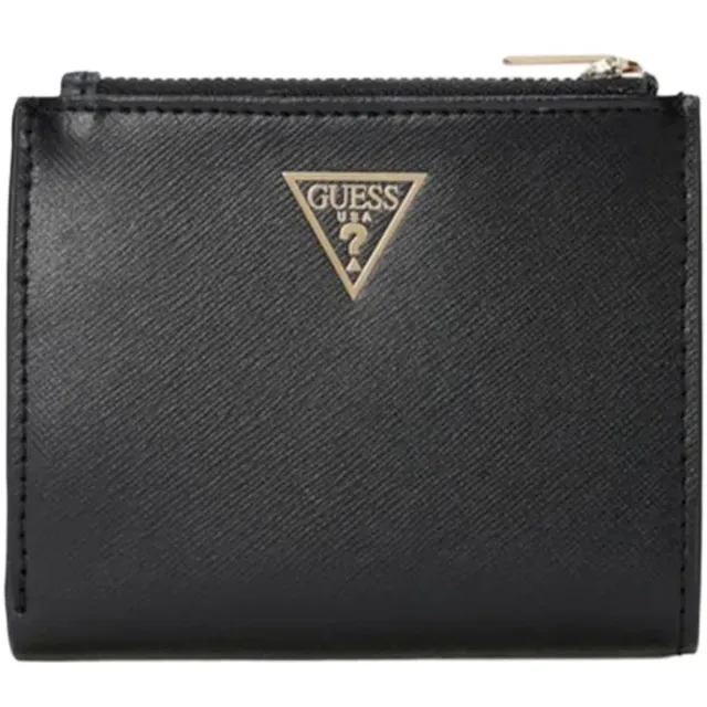 Guess Miriam trifold portemonnee zwart