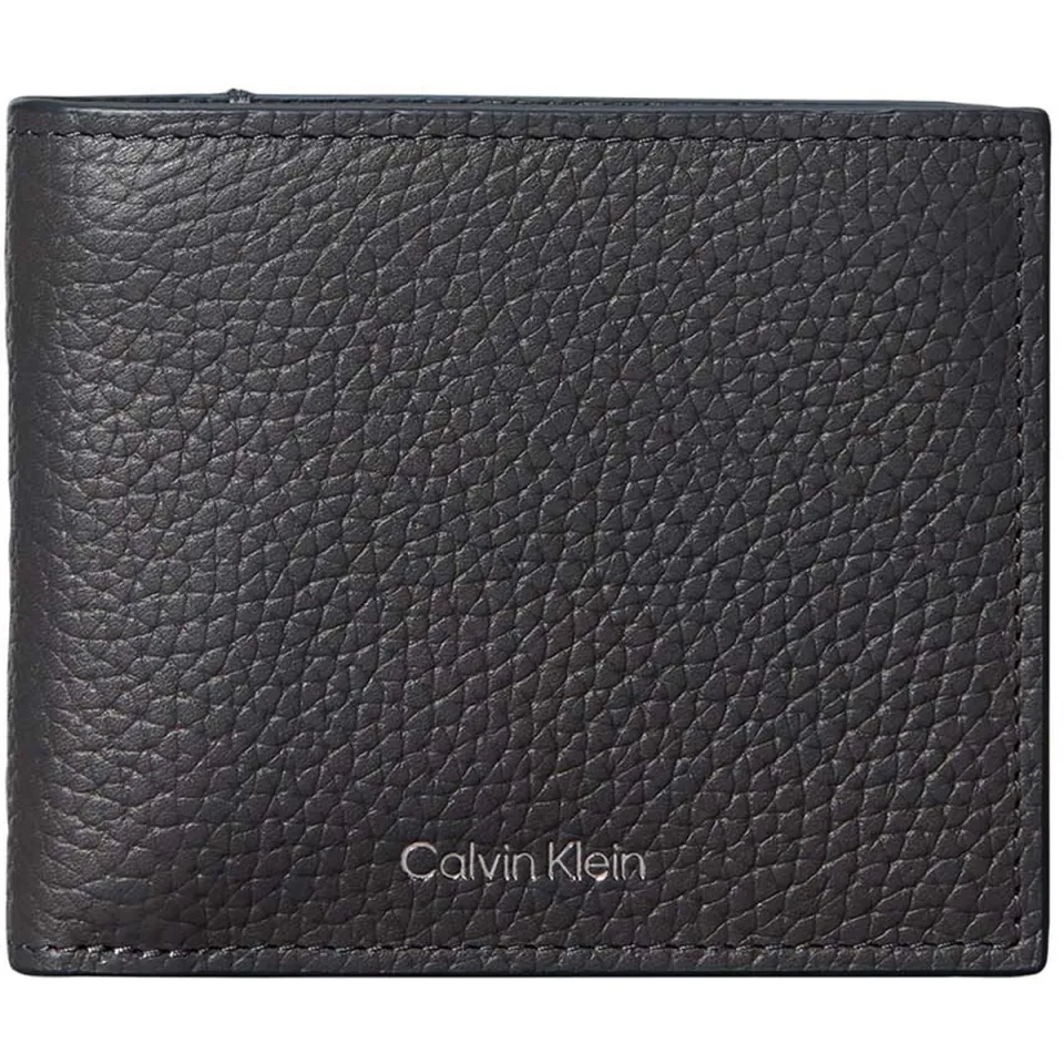 Calvin Klein Foil Emboss billfold portemonnee zwart, foto 2