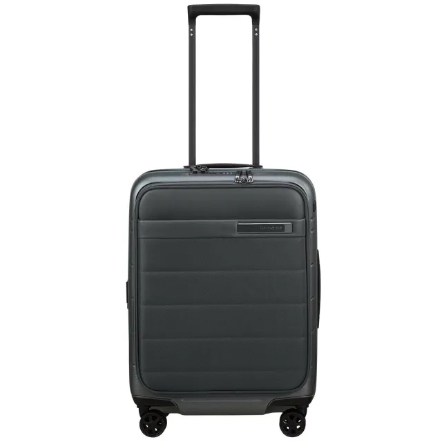 Samsonite Neopod spinner handbagagekoffer 55 cm antraciet Groen