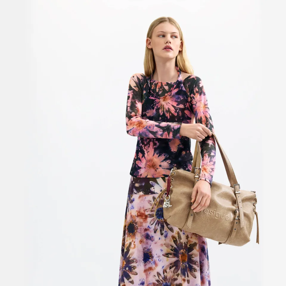 Desigual Lanuza schoudertas beige, foto 5