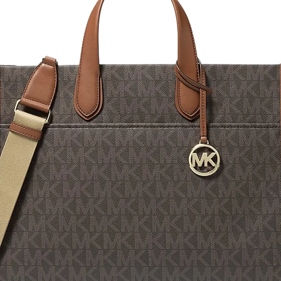 Michael Kors Gigi shopper bruin, foto 2