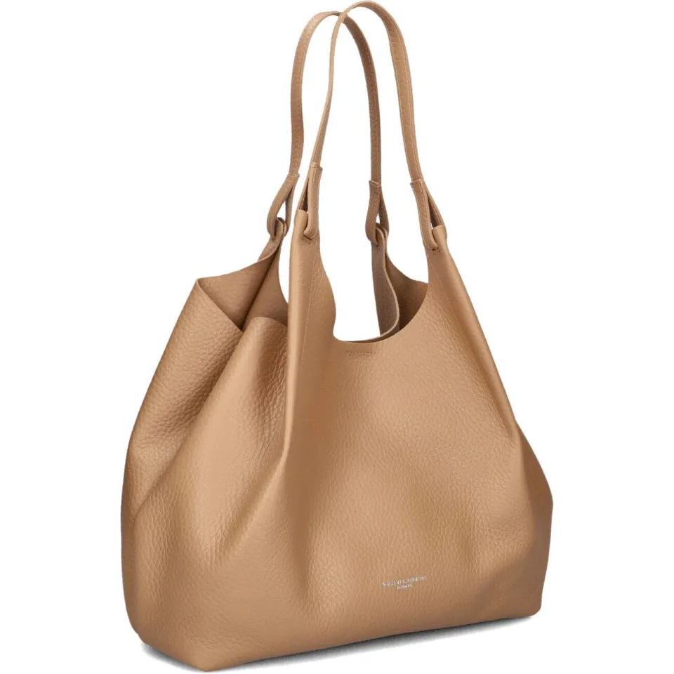 Gianni Chiarini Dua shopper camel, foto 3