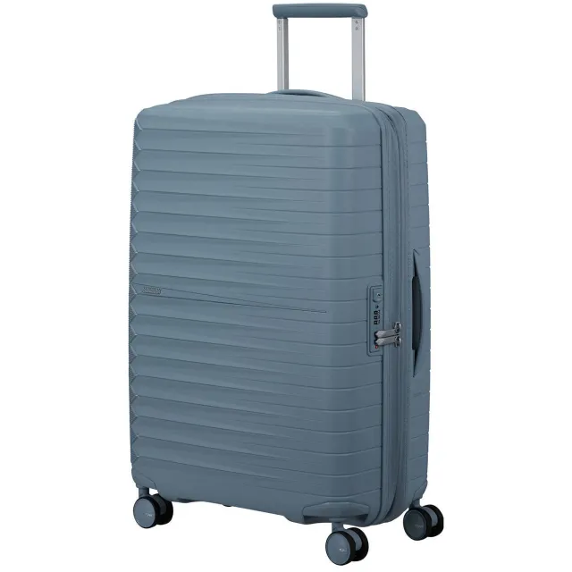 American Tourister FastForward 68 koffer staalblauw