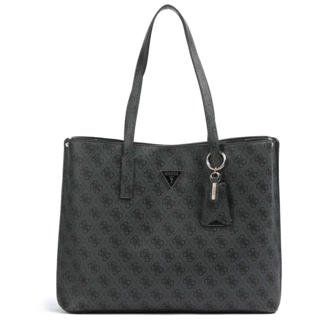 Guess Meridian II Girlfriend shopper coal logo