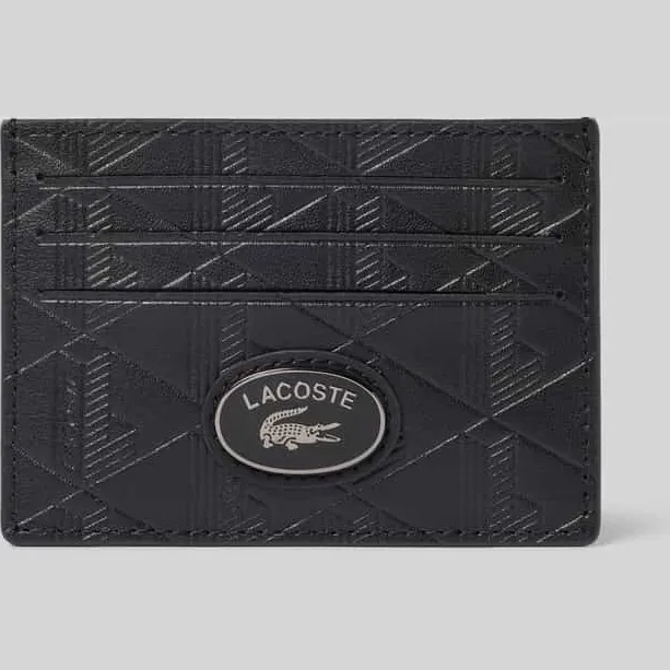 Lacoste Kaartenetui zwart