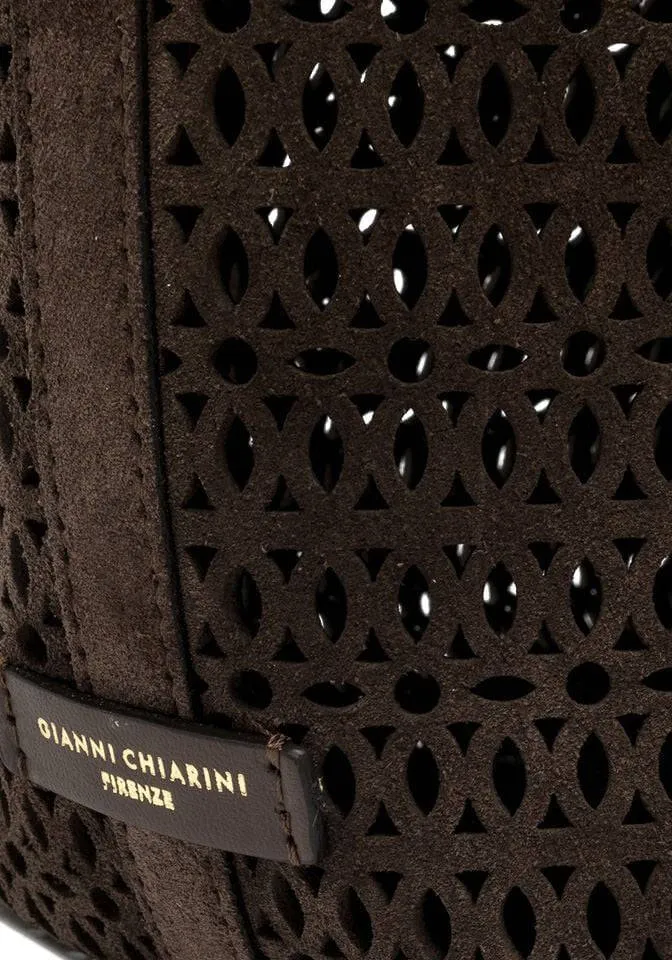 Gianni Chiarini Mashup schoudertas bruin, foto 4