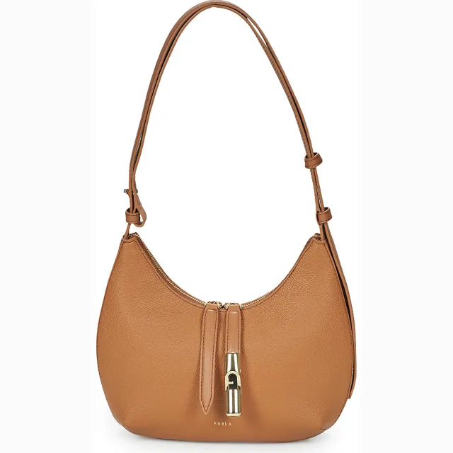 Furla Goccia S schoudertas bruin