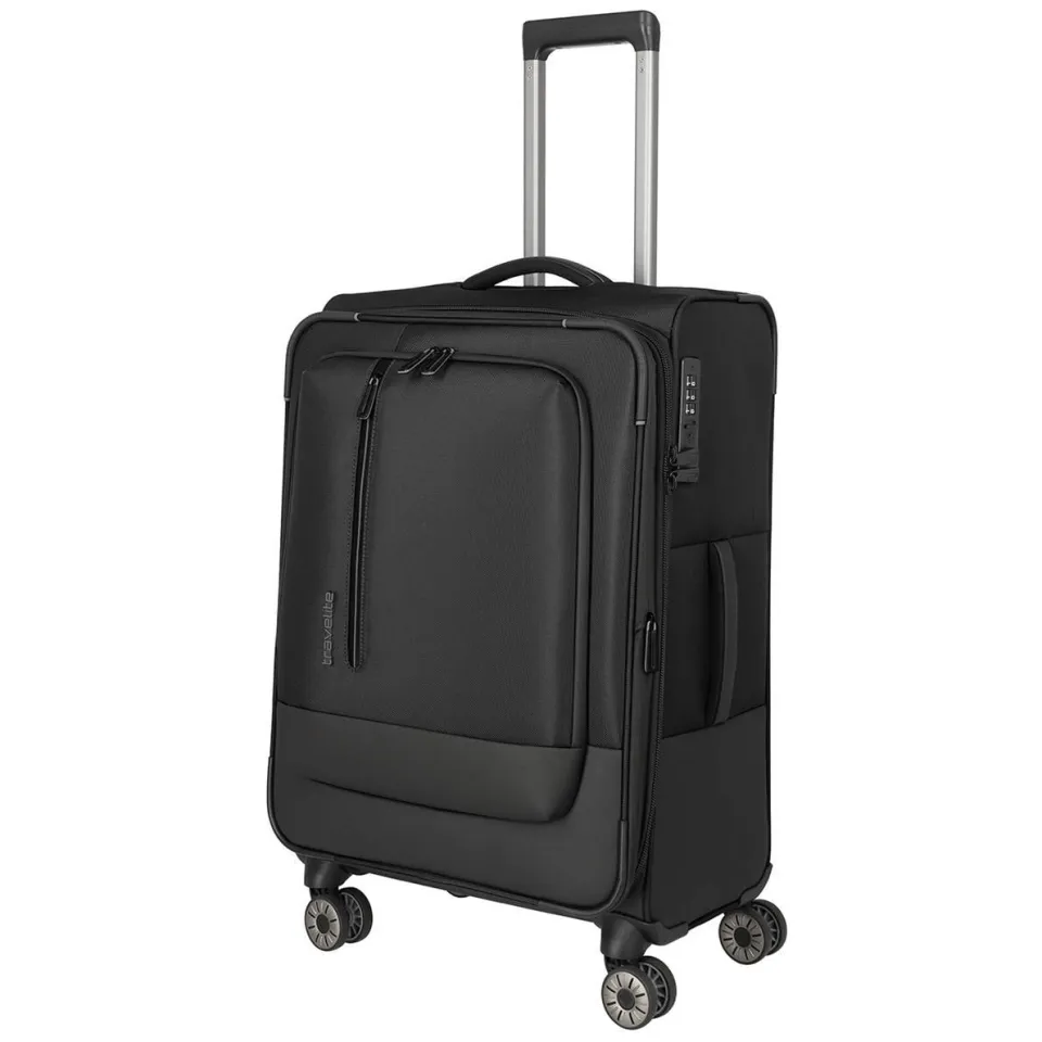 Travelite Crosslite 5.0 trolley zwart, foto 5