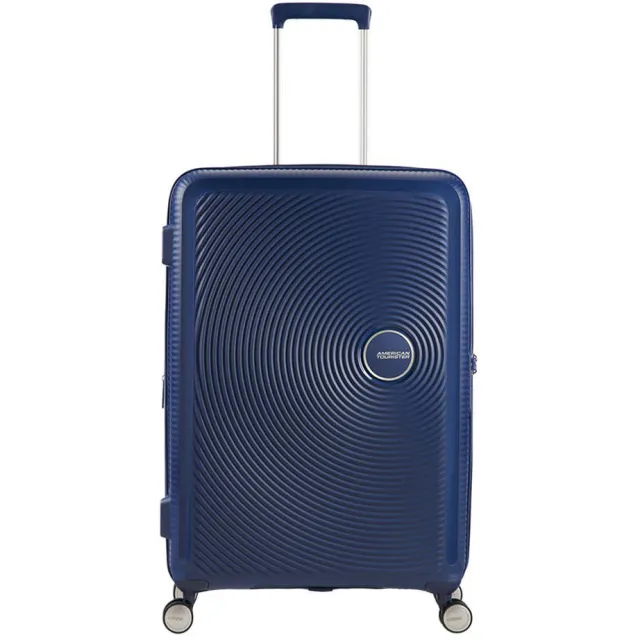 American Tourister Soundbox spinner koffer donkerblauw