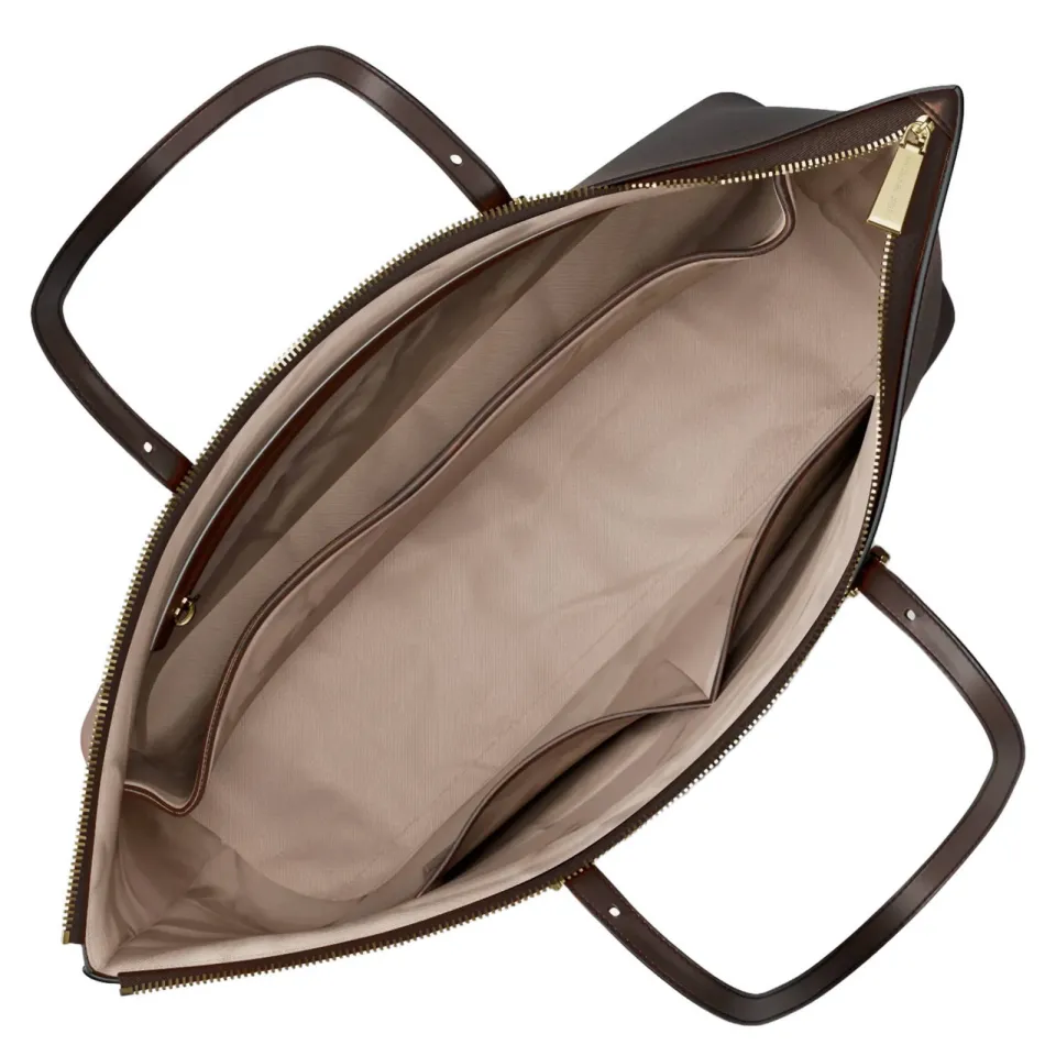 Michael Kors Quinn shopper donkerbruin, foto 5