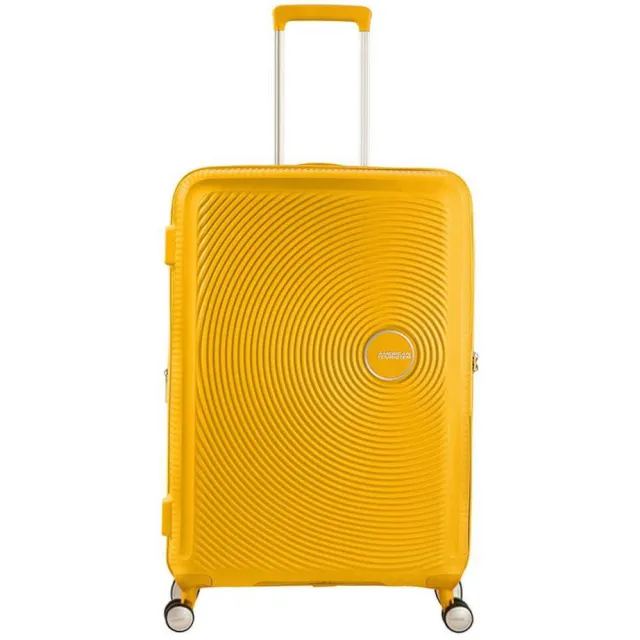 American Tourister Soundbox Spinner 67 cm reiskoffer geel