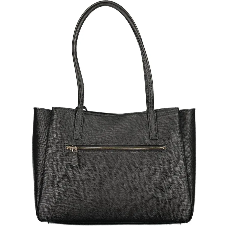 Guess Noelle II Tech Tote shopper zwart, foto 2
