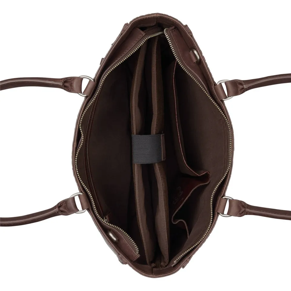 Burkely Cool Colbie laptoptas 13.3 inch donkerbruin, foto 5