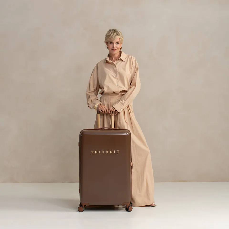 SUITSUIT Fab Seventies reiskoffer cocoa brown, foto 4