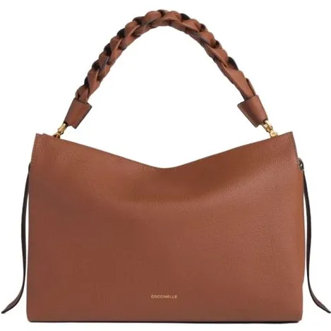 Coccinelle Clutch Bag Cognac/Zwart Cognac / Noir