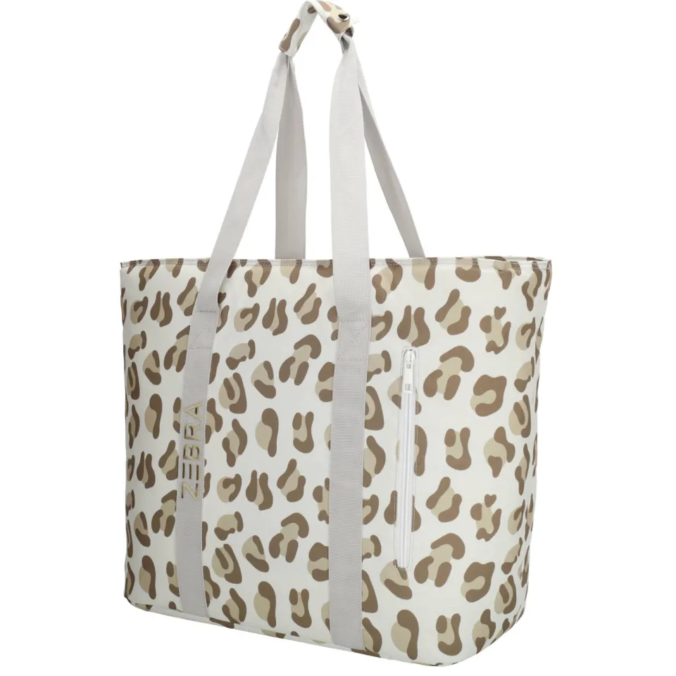 Zebra Trends Sally strandtas luipaard beige, foto 4