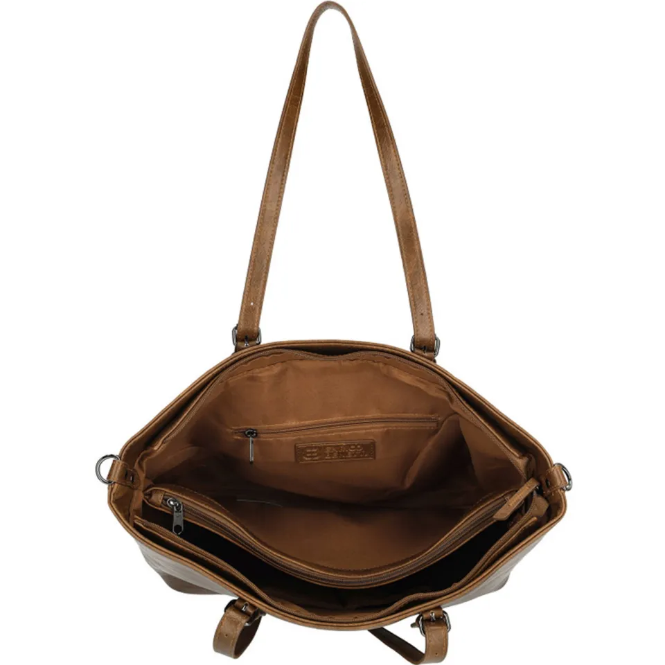 Enrico Benetti Julia shopper cognac, foto 3