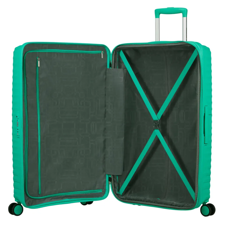 American Tourister Diablast spinner 78 koffer groen, foto 3