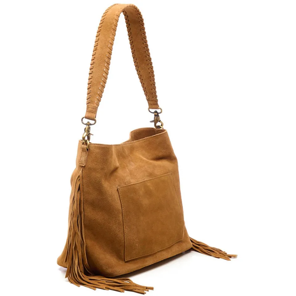 Chabo Bags Stormy Fringes schoudertas cognac, foto 4