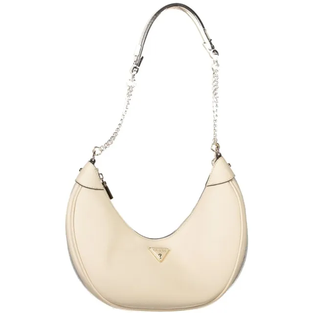 Guess Fedora Hobo schoudertas beige Bone