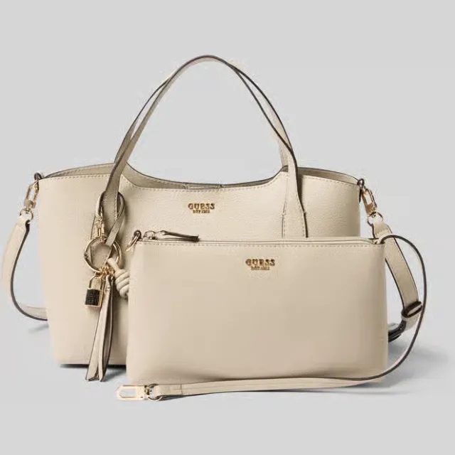 Guess Melody 2 in 1 schoudertas taupe, foto 2