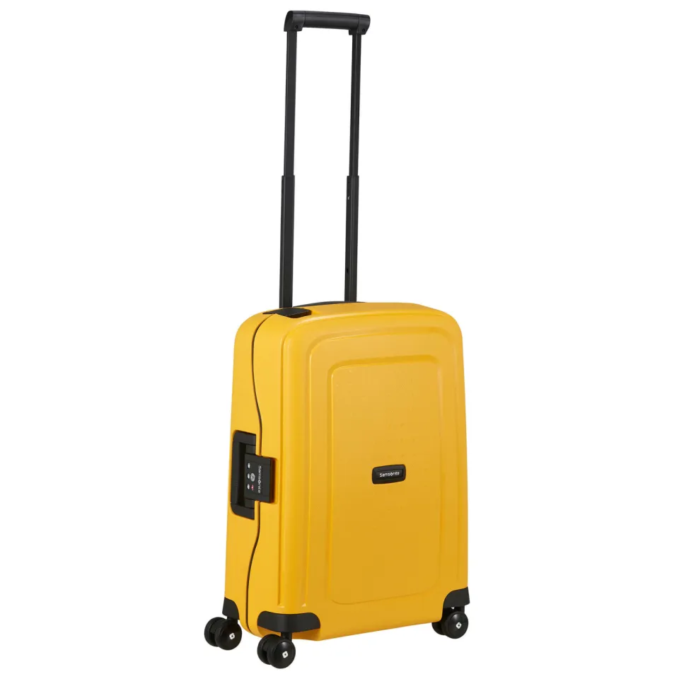 Samsonite S'Cure Spinner 55 trolley geel, foto 5