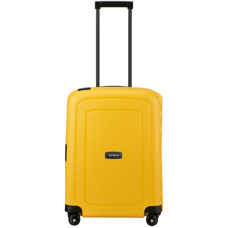 Samsonite S'Cure Spinner 55 trolley geel