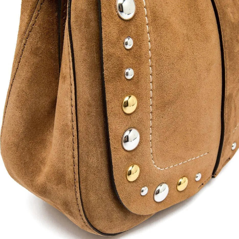Gianni Chiarini Helana Round schoudertas camel, foto 4