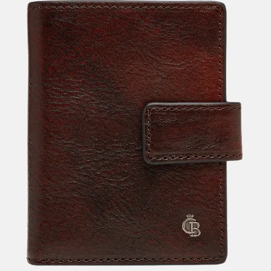 Castelijn & Beerens Rien Mini Wallet pasjeshouder cognac